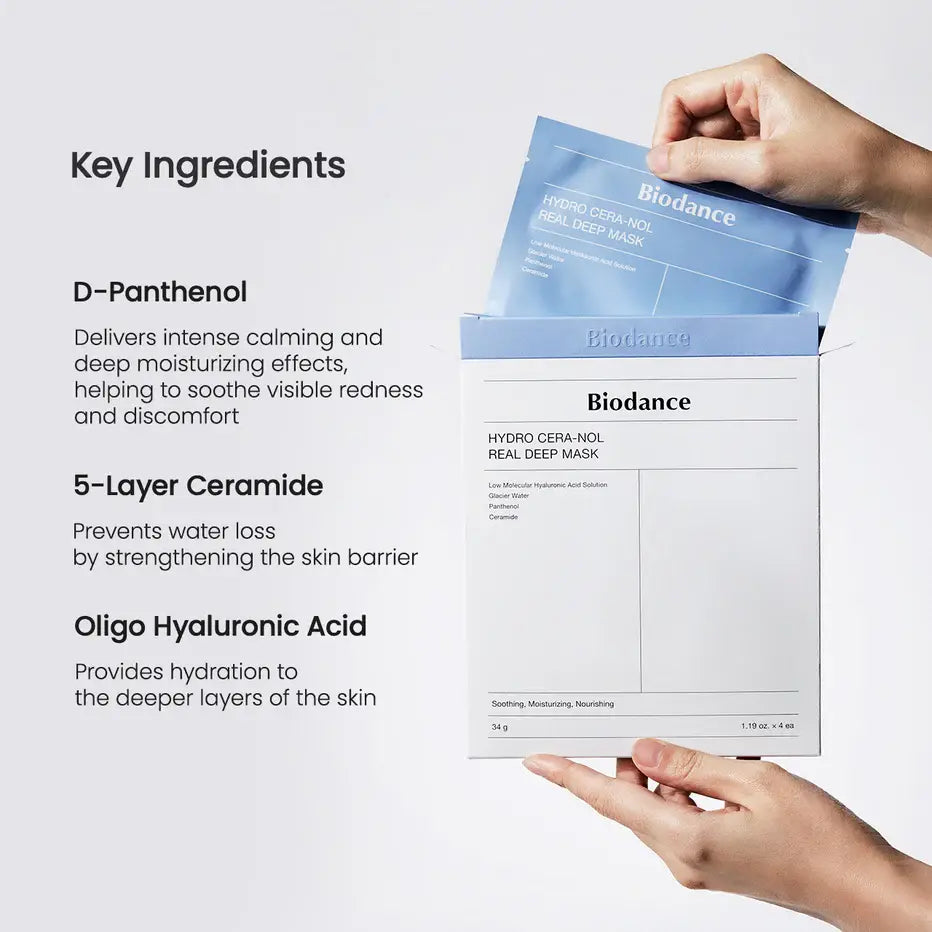 Biodance Hydro Cera-Nol Deep Hydration Sheet Mask