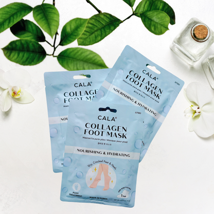 CALA Vitamin C or Collagen Foot Mask Treatment
