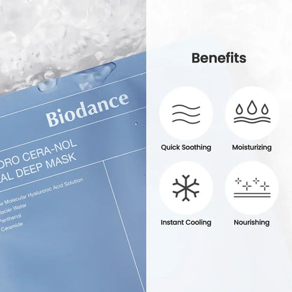 Biodance Hydro Cera-Nol Deep Hydration Sheet Mask