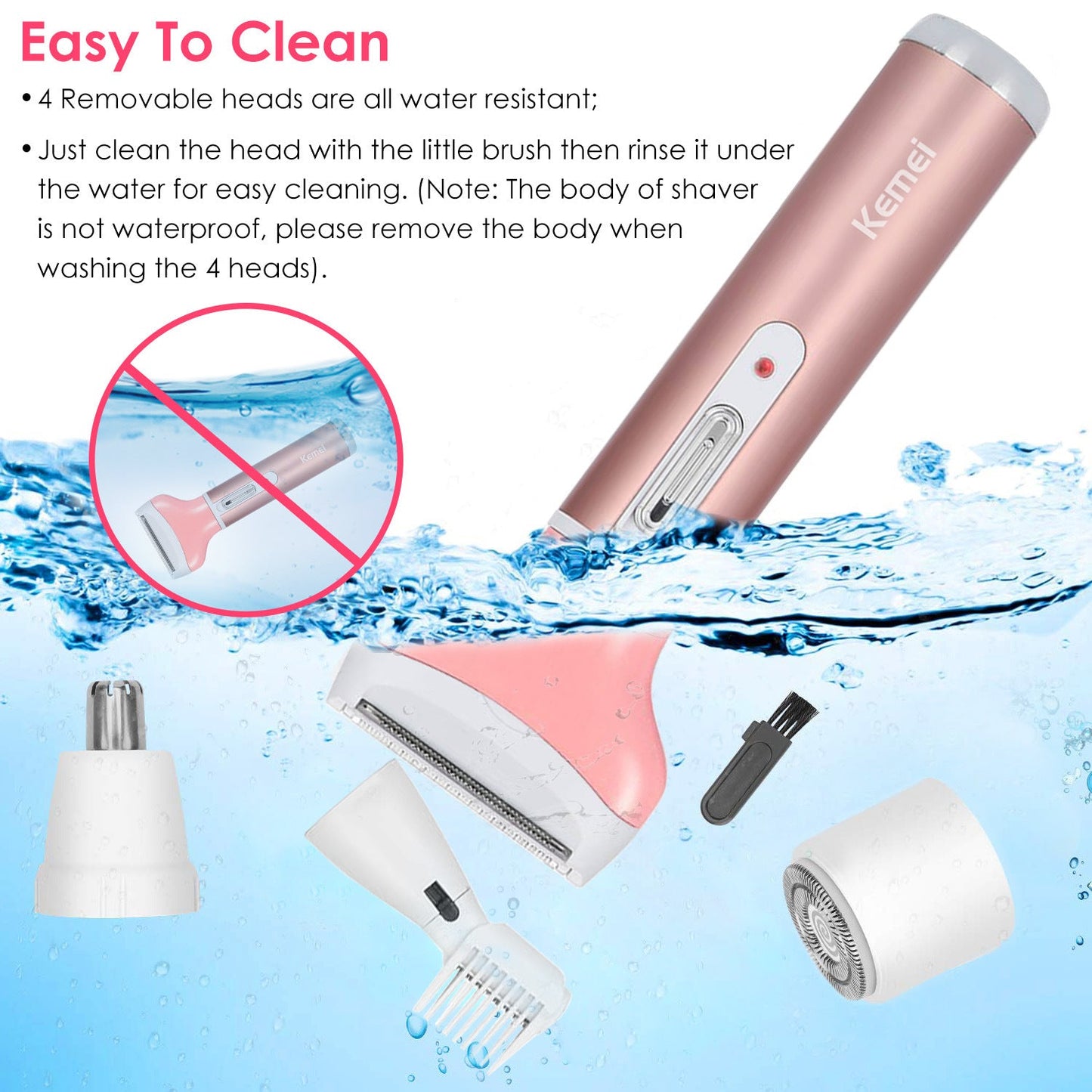 4 In 1 Painless Epilator