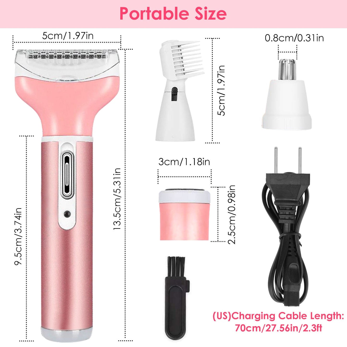 4 In 1 Painless Epilator