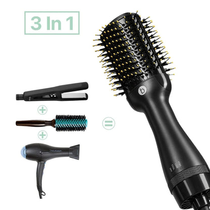 Hot Air Brush Styler and Volumizer Blow Dryer