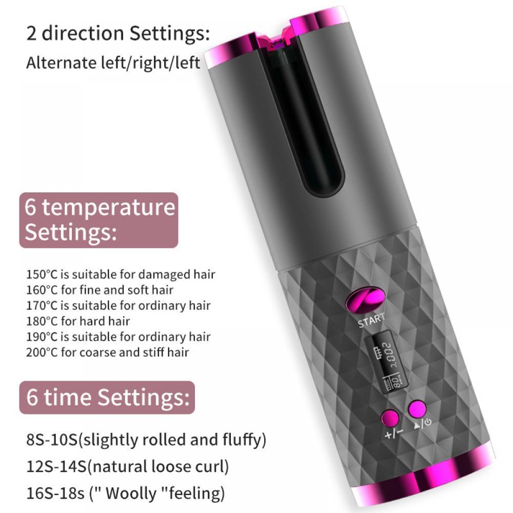 Veluxa™ Cordless Hair Curler